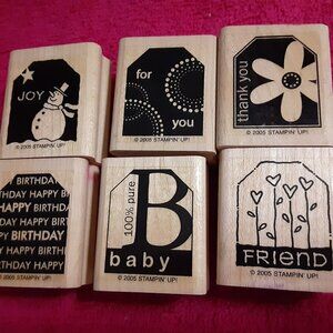 Stampin Up Tag Set